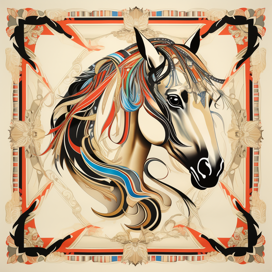 Pharaoh's Companion  - Egypt Equine Aid Charity Scarf